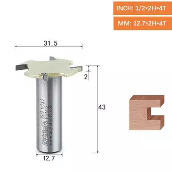 Vsharp Твердосплавная фреза ARDEN 2-12 мм