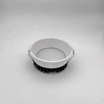 Встраиваемая антибликовая фотолампа HONGSUNS, черный/белый, 85-265В