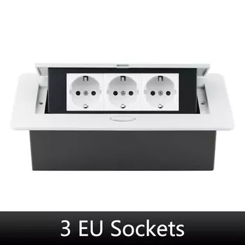 Встраиваемая розетка ATLECTRIC с USB, белая