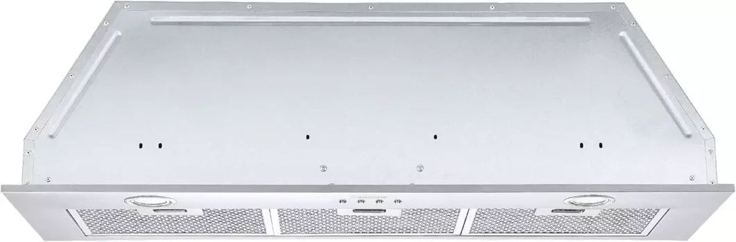 Встроенная вытяжка из нержавеющей стали