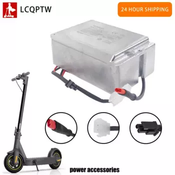 Встроенное зарядное устройство для электрического скутера для Segway Ninebot Max G30, детали для самоката, блок питания, аксессуары для сборки скейтборда