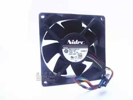 Встроенный 4-проводной вентилятор охлаждения сервера Nidec M35172-35DEL4F DC 12V 0.55A 90x90x32 мм