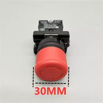 Кнопочный выключатель ZHRIVOER красный 22 мм 10А