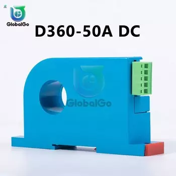 Встроенный переключатель постоянного тока, чувствительное Реле тока постоянного тока, чувствительный переключатель, датчик Холла D360 0-50 а/0-100 А