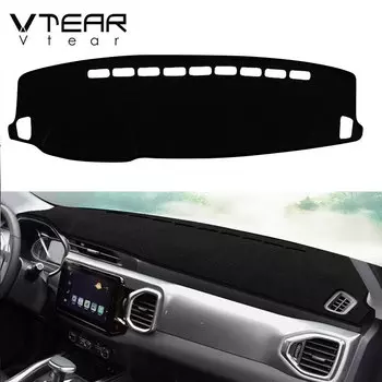 Vtear для Черри Тигго 4 крышка приборной панели Пыленепроницаемая Подкладка внутренний нескользящий коврик для приборной панели украшение для стайлинга отделка Аксессуары запчасти 2020