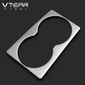 Vtear для Джили Атлас Geely Atlas Emgrand NL-3 Proton X70 автомобильный подстаканник рамка Крышка центральная консоль слот для чашки защита отделка автомобиля Аксессуары аксесуары 2019