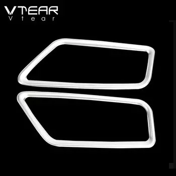 Vtear для Джили Атлас Крышка для автомобильного выхода воздуха украшение рамка аксессуар из нержавеющей стали Накладка автомобиля аксесуары для Джили Атлас Geely Atlas Emgrand NL-3 Proton 2018 2019