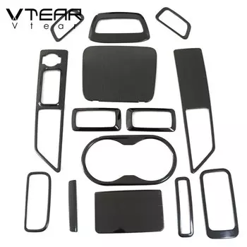 Vtear для Geely Coolra SX11 BelGee X50, внутренний подлокотник, крышка держателя чашки для кондиционера, аксессуары для отделки перчаточного ящика 2022