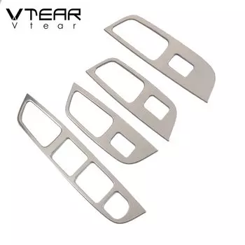 Vtear для Geely Coolray SX11 BelGee X50, автомобильное окно, кнопка переключения, рамка, внутренняя отделка, молдинги, аксессуары для стайлинга, детали