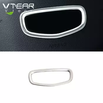 Vtear для Geely Coolray SX11 BelGee X50, внутренняя рама рулевого колеса, молдинги, накладка, блестки, аксессуары для стайлинга автомобиля, детали