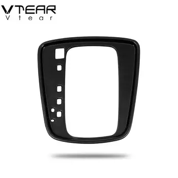 Vtear для киа рио 4 тюнинг Kia Rio 4 X-Line шестеренки, крышка рамы, внутренняя панель, круглые декоративные хромированные молдинги для стайлинга автомобиля, аксессуары, часть 2017