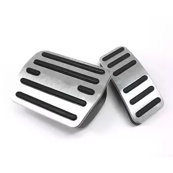 Vtear для Skoda Karoq, автомобильные педали для газа, топлива, крышка, подставка для тормоза, накладки на педали, аксессуары для стайлинга, украшение автомобиля 2023, 2023