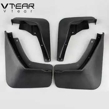 Vtear для Skoda Kodiaq, брызговики, крылья, расширители, брызговики, внешние детали для стайлинга автомобилей, аксессуары, украшение 17-21