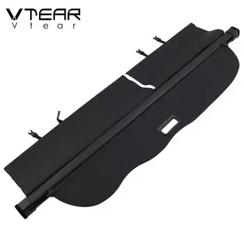 Vtear для Тойота Ланд Крузе Прадо 150, занавеска для заднего багажника, декоративная перегородка для хранения автомобиля, крышка, аксессуары, детали 2020