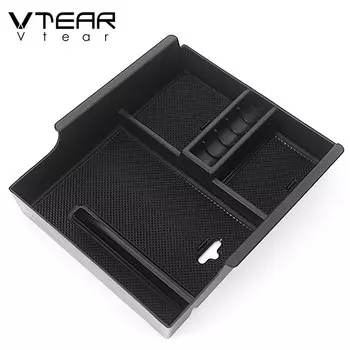 Vtear для Toyota ALPHARD VELLFIRE аксессуары для автомобиля коробка для хранения центральная консоль контейнер держатель лоток поддон автомобильный вагон