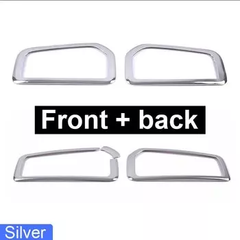 Vtear из нержавеющей стали, передние и задние противотуманные фары, чехол для лампы, полоски, защитная отделка, внешние аксессуары для автомобиля для Haval Dargo 2023