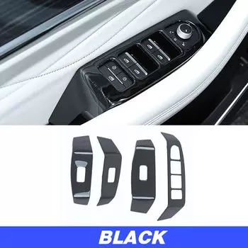 Vtear крышка кнопки окна автомобиля стеклянная подъемная панель интерьерный Стайлинг Аксессуары для украшения для Geely Monjaro Kx11 Manjaro 2024