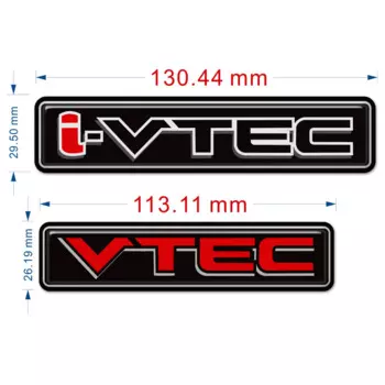 Наклейка VTEC IVTEC, наклейка для автомобиля, Стайлинг автомобиля для Honda Civic Si Accord JDM, внешние аксессуары с логотипом