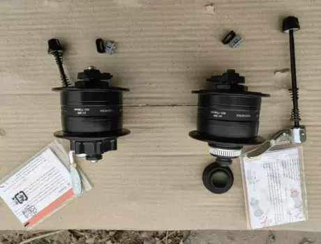 Втулка электропитания Shimano DH-3D32, 6 В, 3 Вт, 32-блокировка отверстия, 6-контактный дисковый тормоз