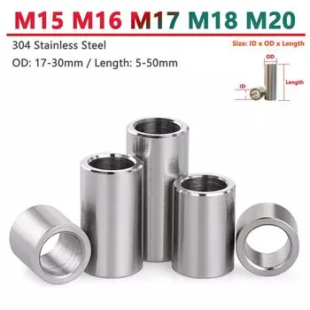 Втулки из нержавеющей стали 304 M15 M16 M17 M18 M20
