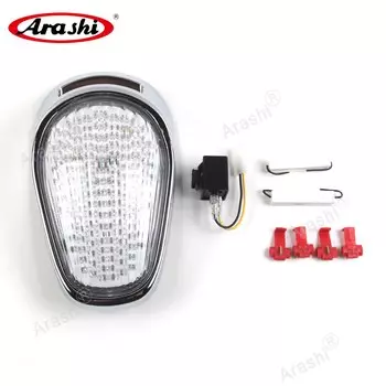 Vulcan VN2000 2005-2007 мотоциклетный светодиодный задний фонарь указатель поворота стоп-сигнал для KAWASAKI Vulcan VN-2000 2006, задний фонарь дымчатый