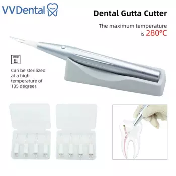 VVDental Беспроводная Стоматологическая лаборатория, эндоскопическая Десна, растворенный выключатель с 8 наконечниками, предохранитель, нагреваемая ручка для полости рта