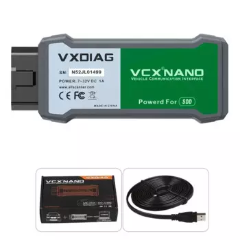 VXDIAG VCX NANO JLR V160 SDD для Land Rover/для Jaguar OBD2 Автомобильный диагностический инструмент JLR SDD 160 для автосканера 2005-2017 гг.