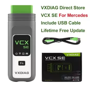 VXDIAG VCX SE 3 в 1 для Mercedes Benz C6 для BMW J2534 Программирование ECU Кодирование для VW Активные тестовые диагностические инструменты
