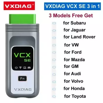 VXDIAG VCX SE 3 в 1 VX308 Автомобильный OBD2 диагностический инструмент DoIP для VW для GM Toyota Honda JLR Ford Mazda Программирование кодирования ЭБУ