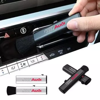 Выдвижная щетка для чистки деталей автомобиля, мягкая шерстяная маленькая щетка для Audi Volkswagen Mitsubishi Subaru Abarth JEEP Fiat Volvo Honda