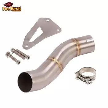 Выхлопная система для мотоцикла Triumph Speed Triple 1050 / R 1050/94R, средний Соединительный патрубок без застежки, соединительная трубка, модифицированная для 51 мм