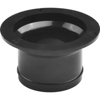 Выхлопная труба, прямая труба, 50/160/250 мм, соединители воздуховодов из АБС-пластика, черный фланцевый вентиляционный канал, высокая прочность