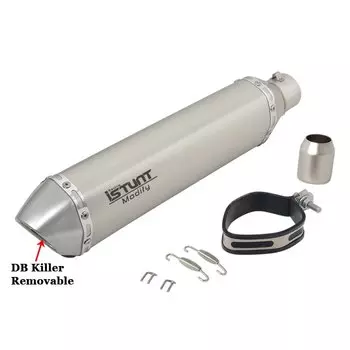 Выхлопная универсальная мотоциклетная труба 460 мм 51 мм для CBR300 MT-03 XMA 250 Z1000, модификация мотоцикла-внедорожника, глушитель, съемный глушитель DB Killer