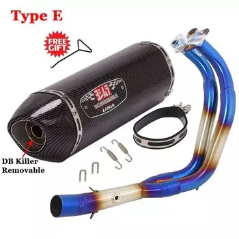 Полные системы выхлопной трубы мотоцикла Yoshimura R77 Escape для Yamaha R7 MT07 FZ07 2023 2024 2025, глушитель передней трубы DB Killer