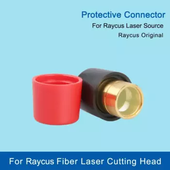 Выходной разъем Raycus, группа защитных линз QBH для оптоволоконного лазерного источника Raycus, волоконная лазерная резка 0-4 кВт