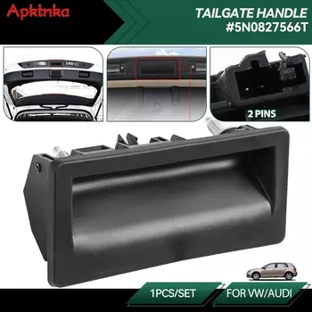 Выключатель блокировки открывания крышки багажника 5N 0827566 T для VW Jetta Caddy Golf Passat Tiguan Touareg Audi A3 A4 A5 A6 Skoda Yeti SEAT Alhambra