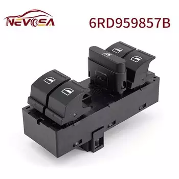 Выключатель стеклоподъемника 6RD959857B для Volkswagen Polo 2011-2013, выключатель стеклоподъемника 6RD 959 857 B, кнопка регулятора стеклоподъемника, автозапчасти