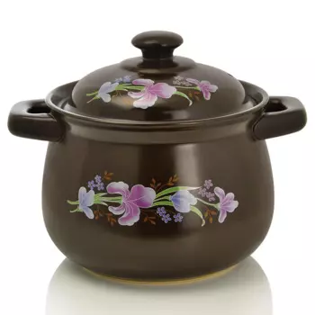 Высокая керамическая суповарка Chunlan, емкость 4,8 л