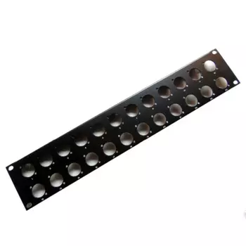 Высокое качество 10 шт./лот 2U XLR Сделано в Китае 24 способ патч-панель 19 "стойку панели с цифр