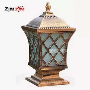 Высокое качество, европейский стиль, модный светодиодный настенный светильник, наружное освещение, водонепроницаемый свет, садовая вилла, дверной столб, лампа 220 В (235*235)