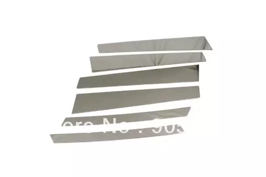 Высококачественная хромированная накладка на стойку B из нержавеющей стали для Kia Sorento 2013 Up