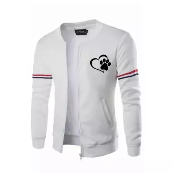 Высококачественная однотонная куртка-бомбер, мужские повседневные приталенные Бейсбольные мужские куртки, новая осенняя модная куртка для мужчин