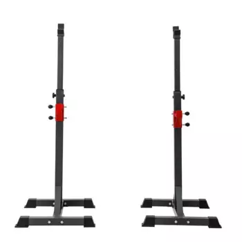 Высококачественная Регулируемая многофункциональная стойка для приседаний раздельного типа, вешалка для тяжелой атлетики, штанга, оборудование для силовых тренировок и фитнеса
