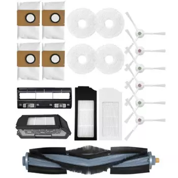 Высококачественные детали для пылесоса с боковой щеткой для робота-пылесоса Deebot, детали для пылесоса, мешки для пыли, фильтр для пылесборника