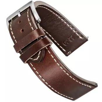 Высококачественные ремешки из натуральной кожи Horween, Коричневые Мягкие Ремешки ручной работы, ремешки на запястье из лошадиной кожи, 18 мм, 20 мм, 22 мм