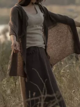 Высококачественный 100% кашемировый шарф на осень и зиму, женские тонкие шали, модные однотонные женские шарфы из пашмины, сохраняют тепло на весну