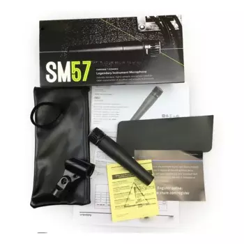 Высококачественный динамический микрофон SM57 с кабелем, профессиональный микрофон для записи голоса, трансляции, гитары