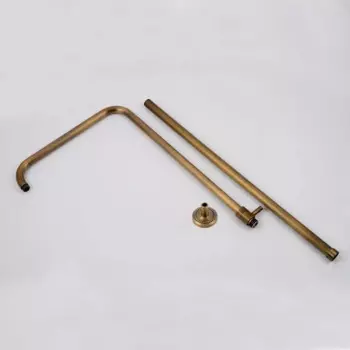 Душевой набор из старинной латуни, стержень для смесителя для душа