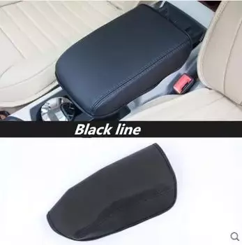 Кожаный подлокотник из микрофибры, защитный рукав, пленка, отделка, украшение для VW TOURAN 2016-2023