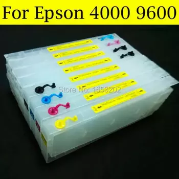 Высококачественный многоразовый чернильный картридж для Epson 4000 9600, совместим с Epson T5441-T5448 T544 544
